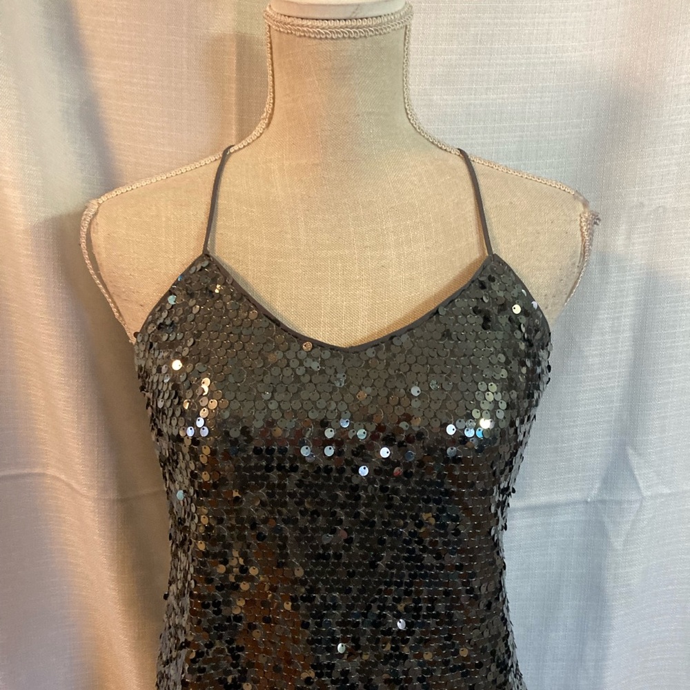 All Sequins Express Dress - image 2